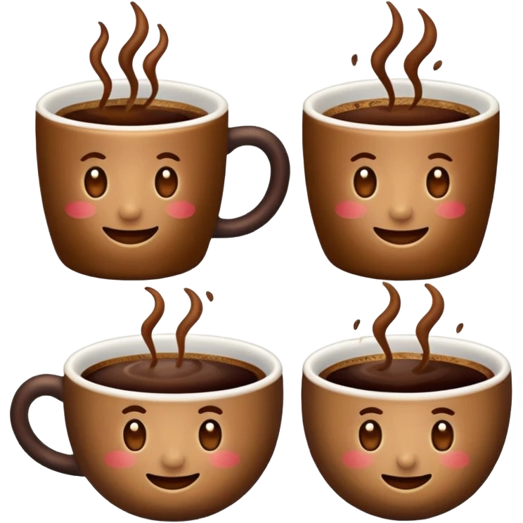 Generate a emoji of colombian coffee. Make a perfect reference. emoji