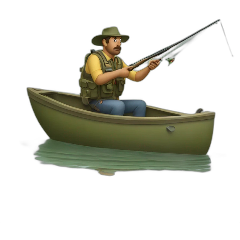 hunting and fishing emoji
