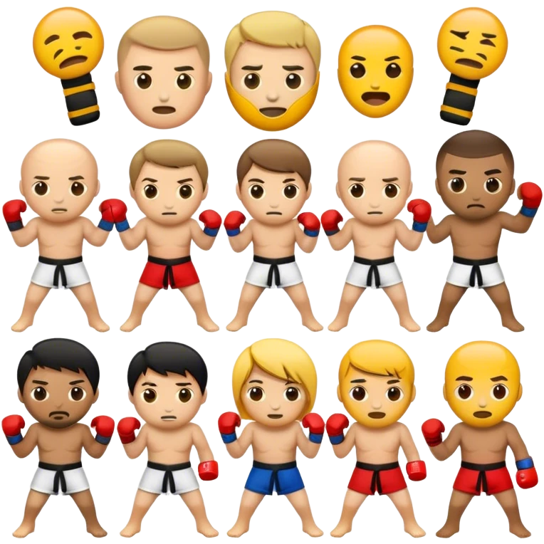 mma emojis emoji