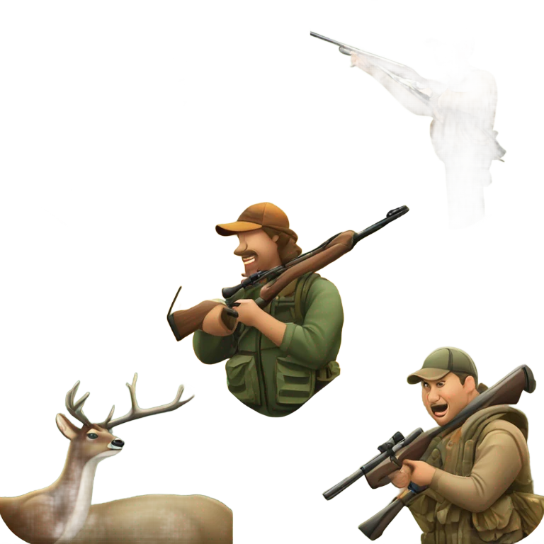 Hunting  emoji