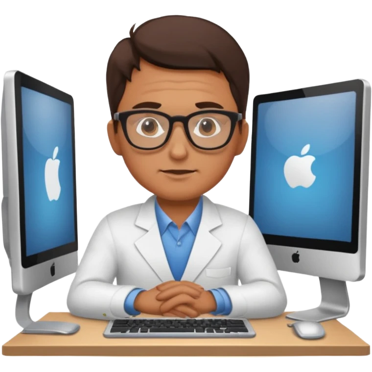 haz a un trader en su computadora emoji