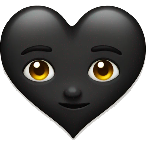 Black Heart emoji