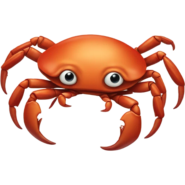 Crab mind blown emoji