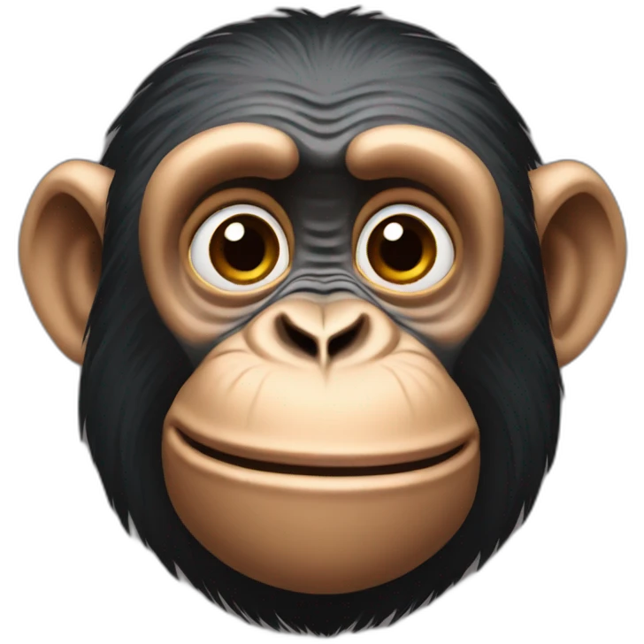 Chimpanzee emoji