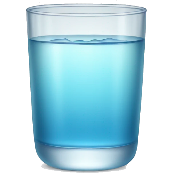 glass water emoji