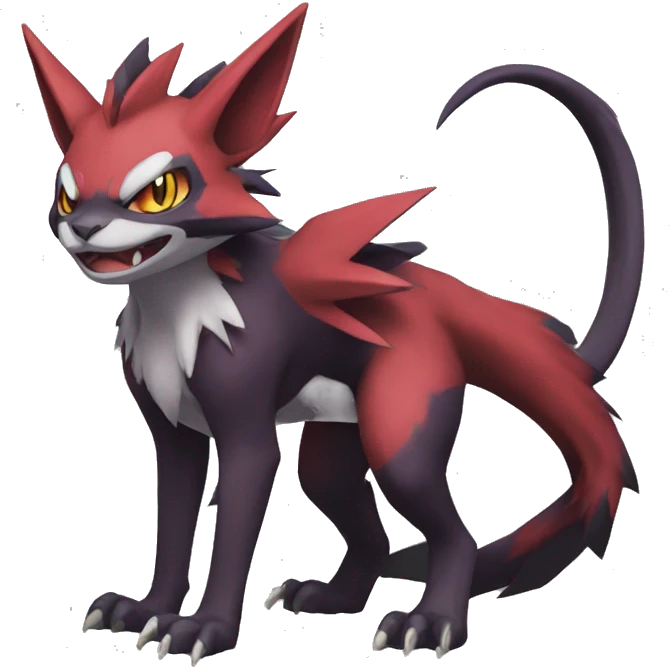 Noivern-Torracat-Zoroark full body emoji