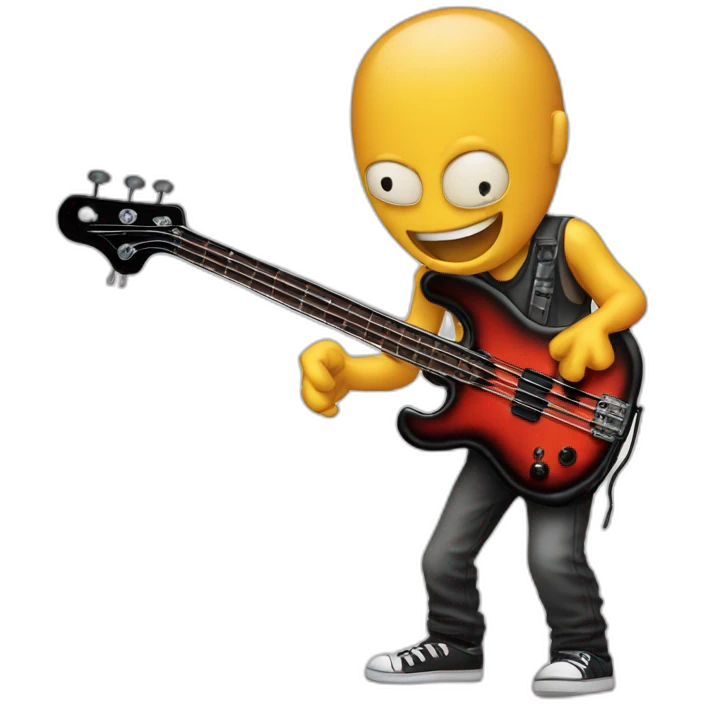 Flea bass player for red hot chili peppers emoji