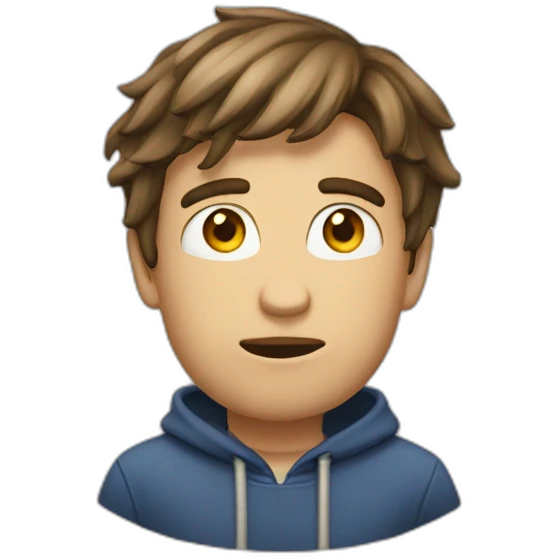 Garçon stupide emoji