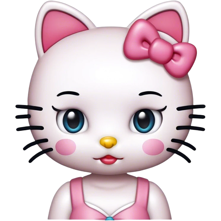 Hello kitty emoji