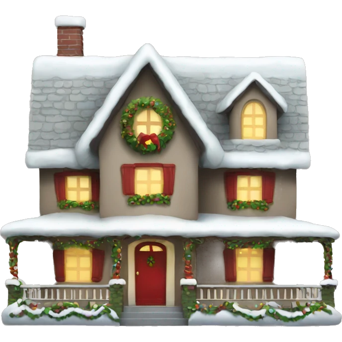 Christmas home  emoji
