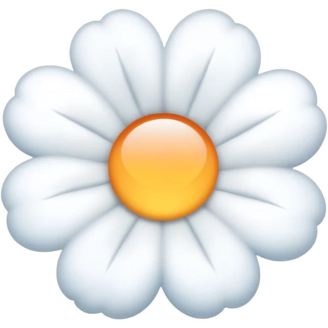 circle cloud with hollow middle white shaped like a flower emoji