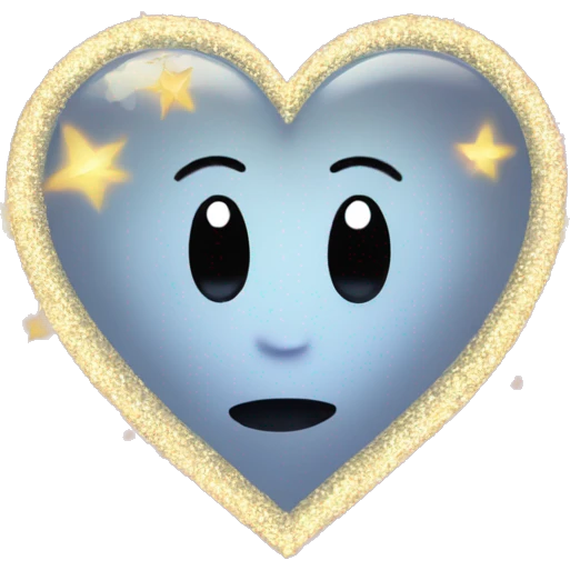 heart surrounded by sparkles emoji