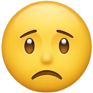 A sad emoji emoji