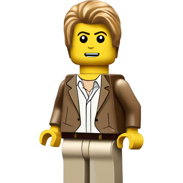 DAVID BOWIE lego full body emoji