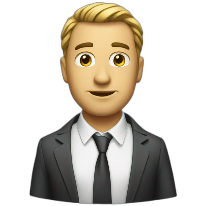 profit businessman emoji
