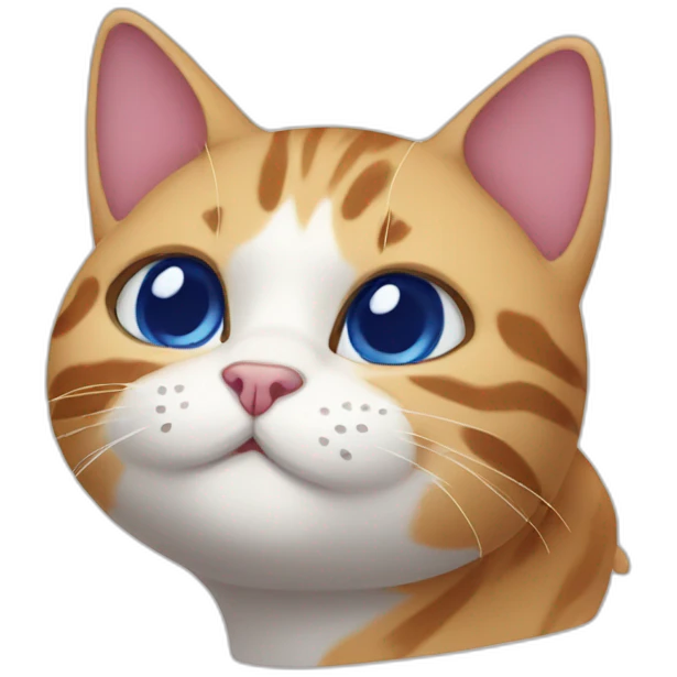Blueberry cat emoji