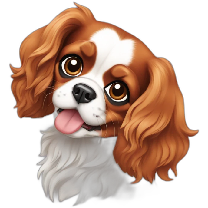 cavalier king charles spaniel emoji