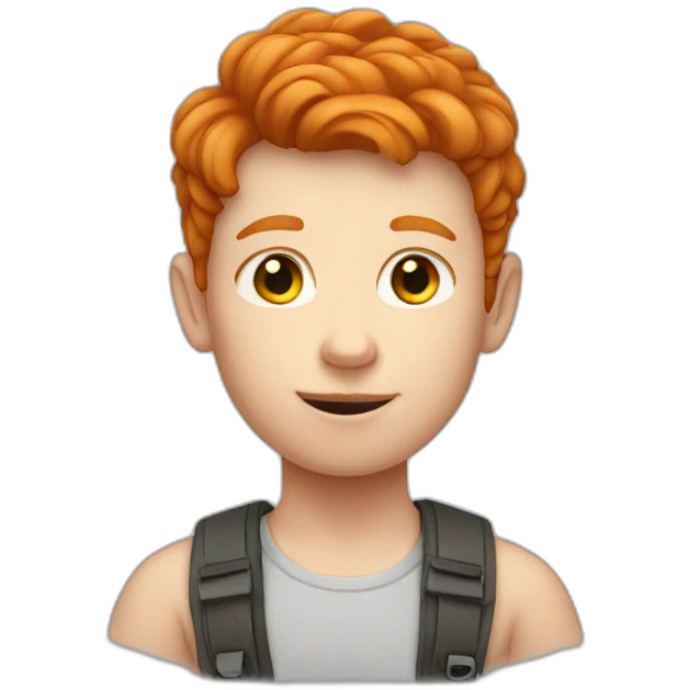 Ginger kid emoji
