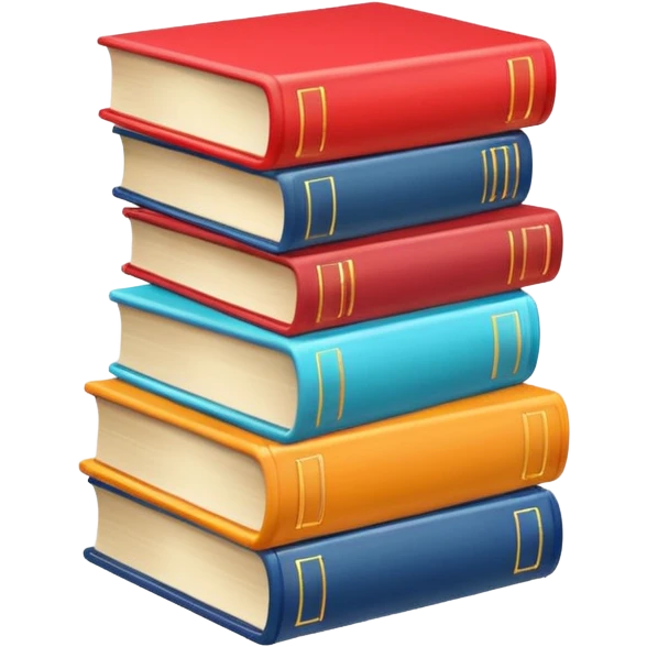 Livros emoji