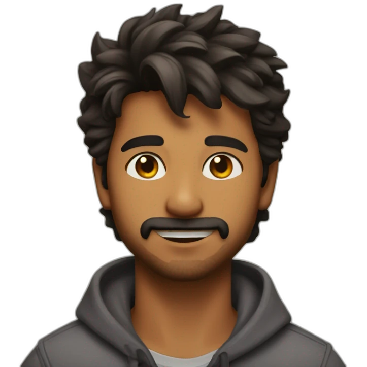 Vijay withcat emoji