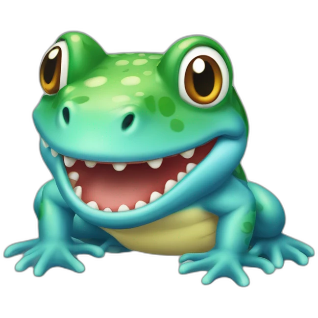 totodile frog emoji