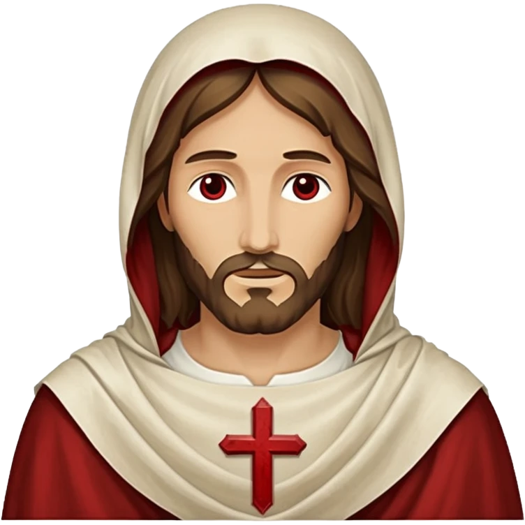 The burial shroud of jesus emoji
