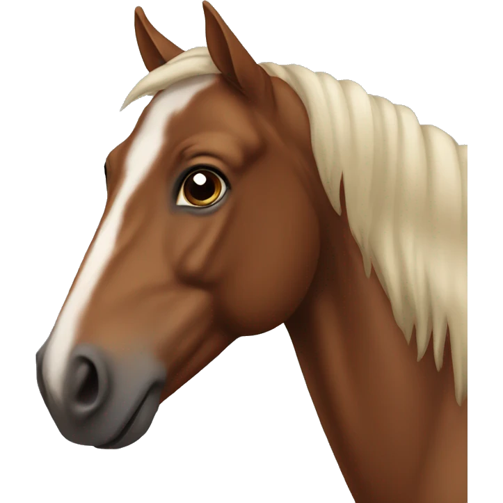 Brown horse  emoji