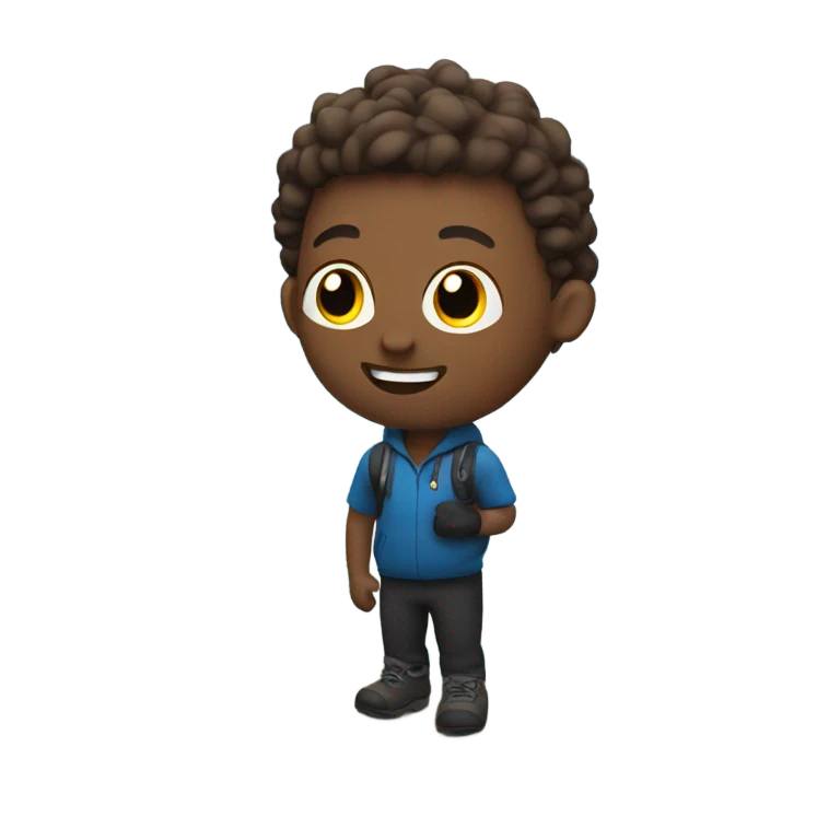 Me on a mountain emoji