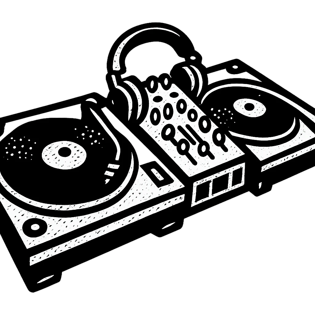 DJ setup emoji