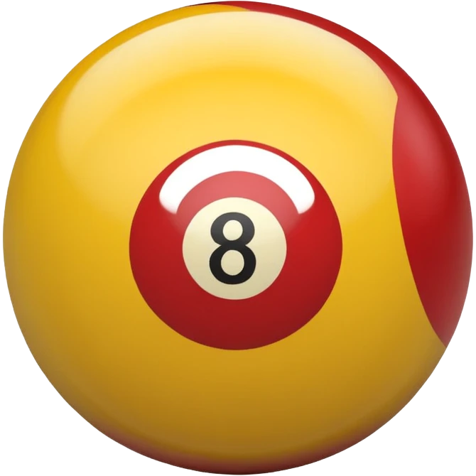 2 numbered billiard ball  emoji
