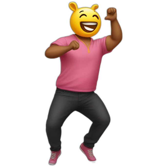 Cerdo bailando emoji