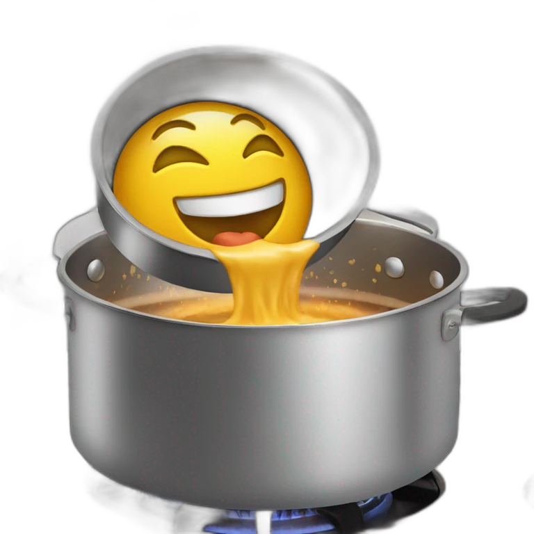 laugh-cry-so-hard-cooking-pot emoji