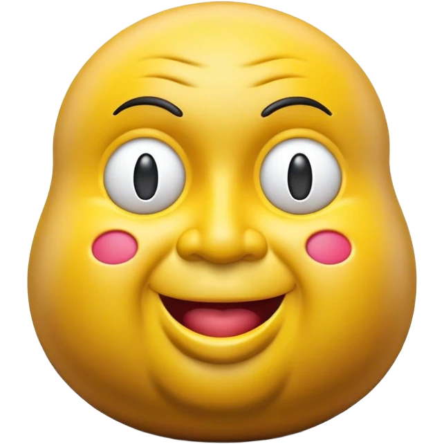 Cinematic Realistic Botero Sculpture Pop Culture Emoji, featuring an exaggerated, whimsical portrayal inspired by the famed sculptor rendered with dynamic textures and vibrant, artistic lighting. emoji