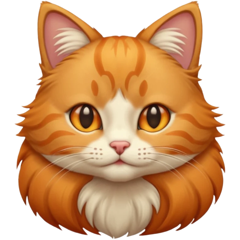 Cat with Fluffy Tails emoji
