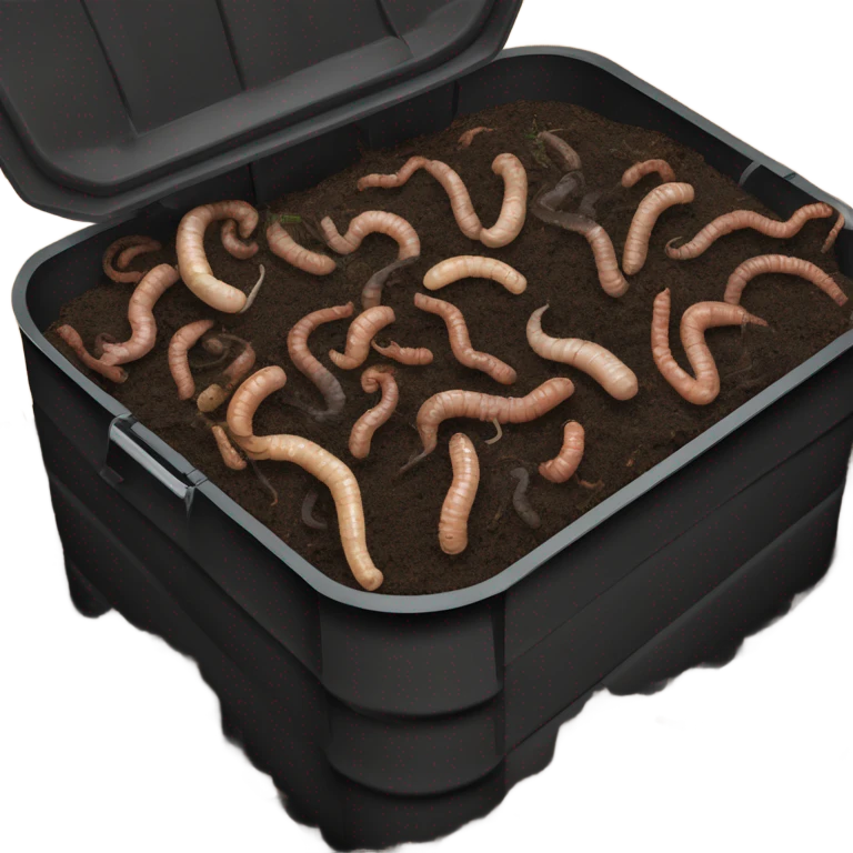 worm bin emoji