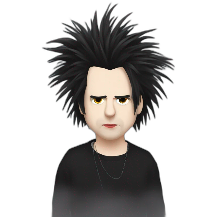 Robert smith the cure emoji