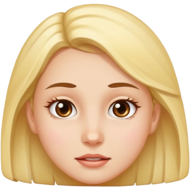 Girl semen covered face emoji