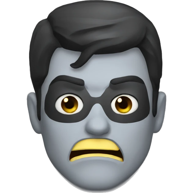 Batman being sarcastic emoji