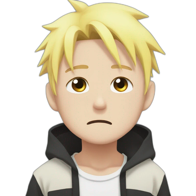 Boruto crying emoji