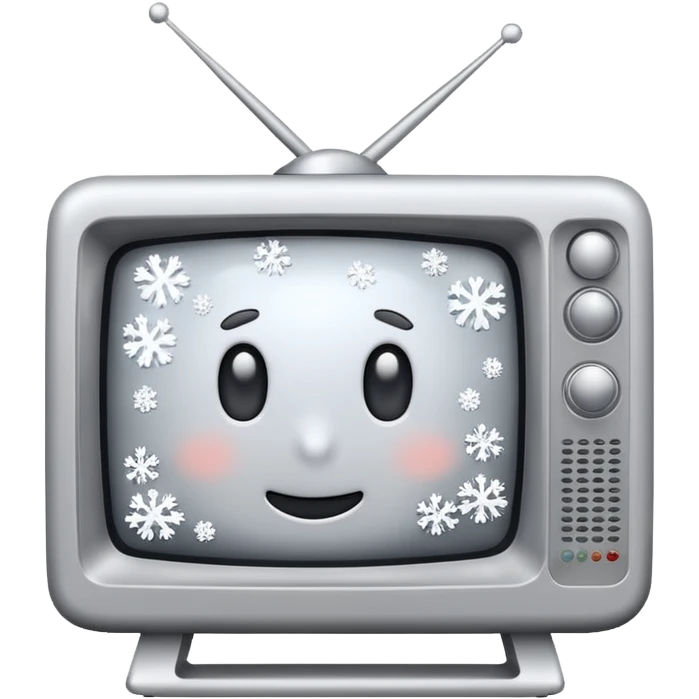 television static(snowy) emoji