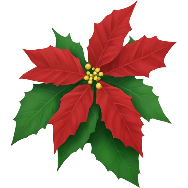 poinsettia emoji