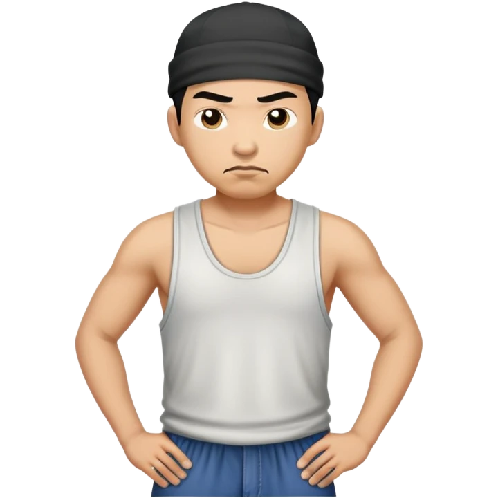 Asian cholo emoji