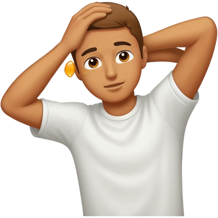 Person dabbing emoji