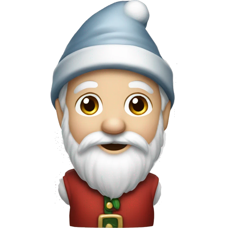 Christmas gnome emoji
