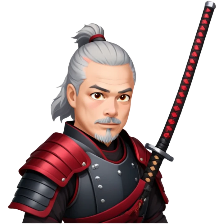 Fierce Samurai emoji