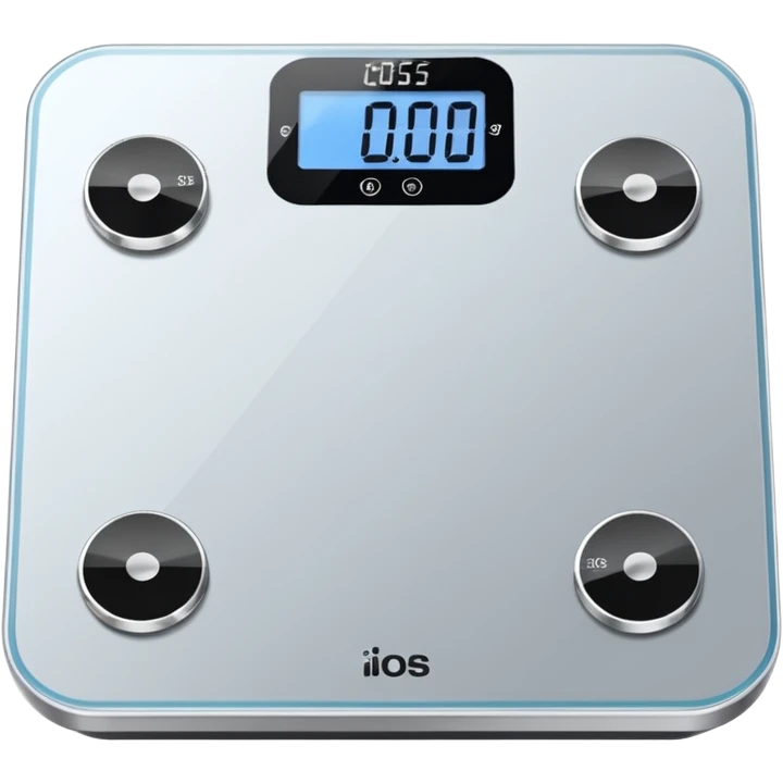 Digital weight scale emoji