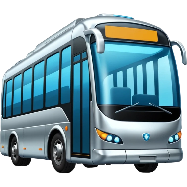 Futuristic city Bus emoji