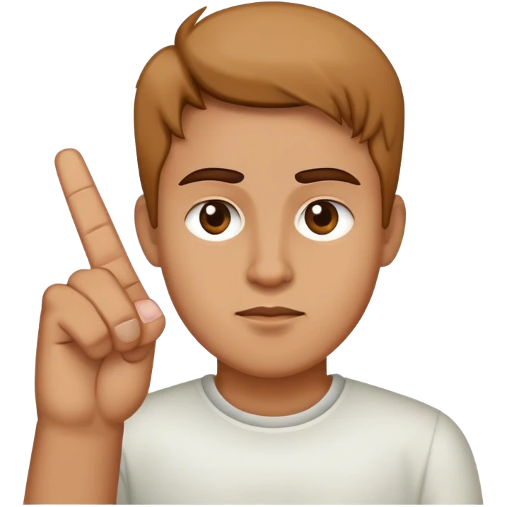 Dedo do meio emoji