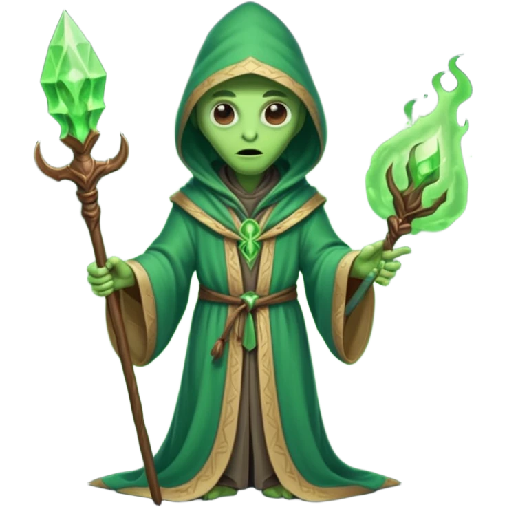 alien wizard emoji