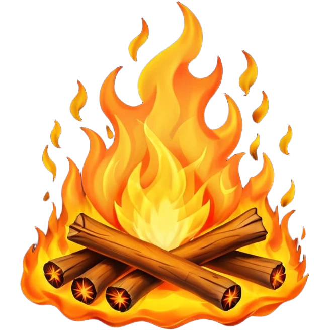 Bonfire emoji